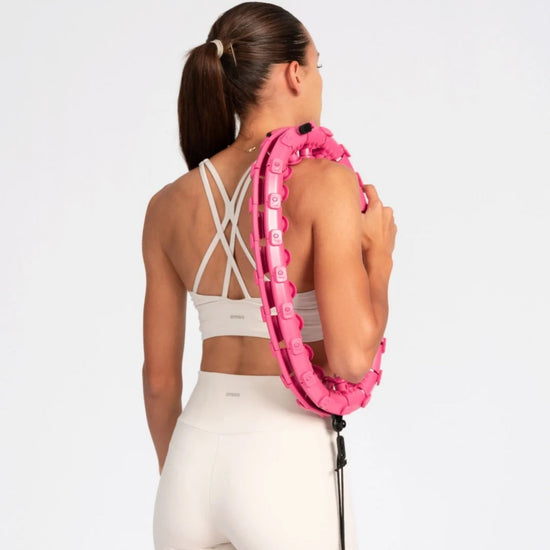 Hulahop Egzersiz Çemberi - Egzersiz Halkası - Ağırlıklı - Bel Bölgesi Ayarlanabilir 24 Parça