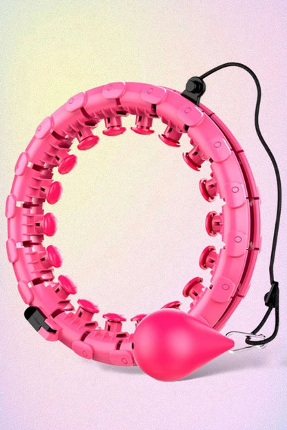 Hulahop Egzersiz Çemberi - Egzersiz Halkası - Ağırlıklı - Bel Bölgesi Ayarlanabilir 24 Parça